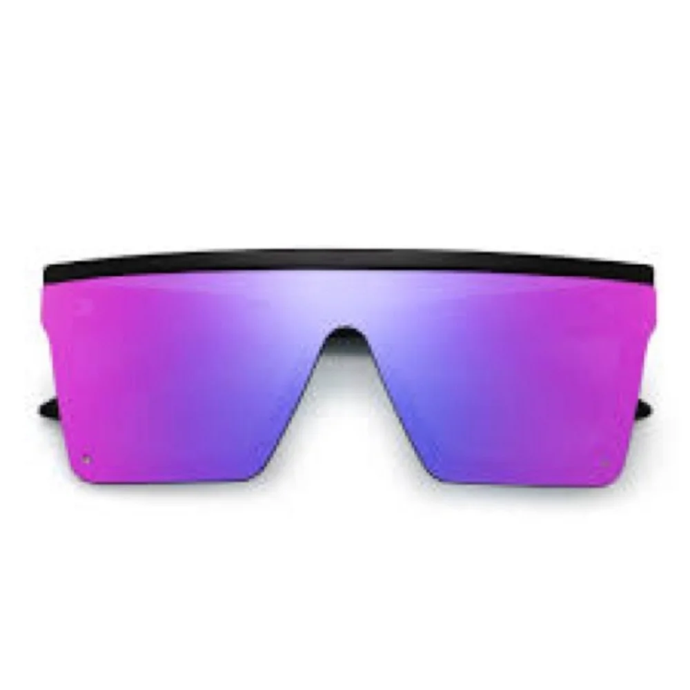 Women Square Big Frame Mirror Retro SunGlasses